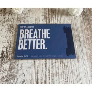 ✨ 5/$10 ✨ Brand new Breathe Right sample strips